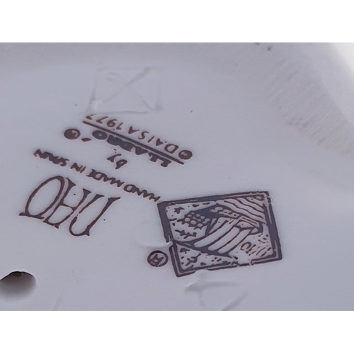 227 - LLADRO (Nao) PORCELAIN Large 26cm CHARACTER FIGIRINE OF A GIRL With PIGTAILS And CARRYING A BASKET