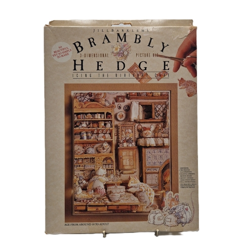 235 - BRAMBLY HEDGE SERIES-JILL BARKLEM'S COMPLETE 3 DIMENSIONAL PICTURE KIT ICING THE BIRTHDAY CAKE