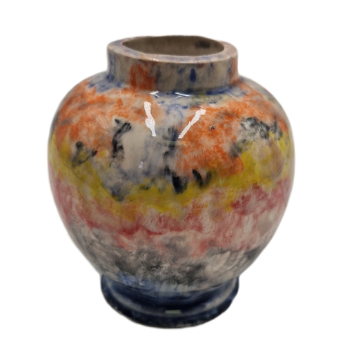 248 - ELITE POTTERY 12.5cm (Hand Painted) VASE Signed By Derek Powell