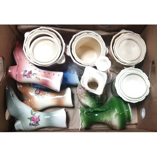 254 - BOXES (4) CONTAINING A Large Qty Of VARIOUS CERAMICS (Bought Has Seen) (Please Note This Lot WILL NO... 