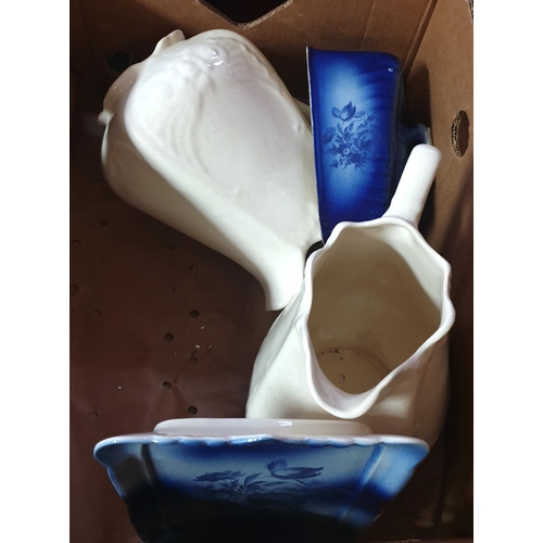 255 - BOXES (4) CONTAINING A Large Qty Of VARIOUS CERAMICS (Bought Has Seen) (Please Note This Lot WILL NO... 