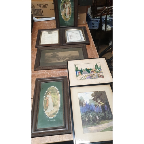 268 - FRAMED PICTURES (7) (Bought Has Seen)(Please Note This Lot WILL NOT BE PACKED OR SHIPPED....COLLECT ... 