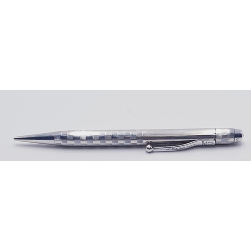 182 - SILVER (Hallmarked) LONGER LEAD PENCIL