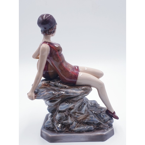 221 - KEVIN FRANCIS/PEGGY DAVIES CERAMICS 25cm x 18cm CHARACTER FIGURINE 