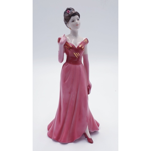 509 - COALPORT CHINA Large 22cm CHARACTER FIGURINE 