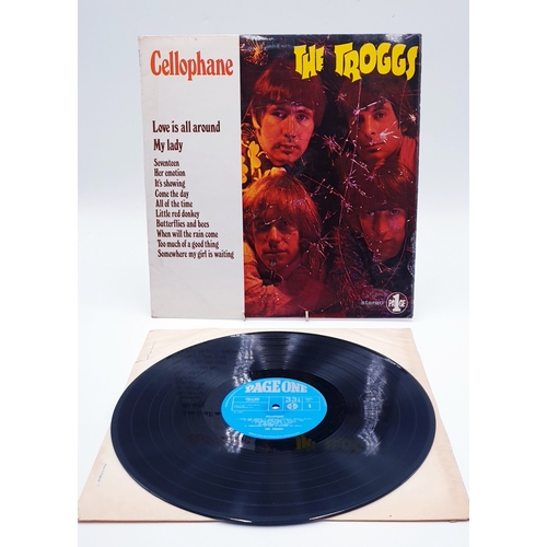 525 - VINYL ALBUM 'CELLOPHANE' THE TROGGS. PAGE ONE LABEL. 1967 (Vinyl Good Condition)