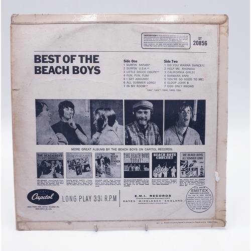 526 - VINYL ALBUMS (6) SURFER GIRL, THE BEACH BOYS. LITTLE DUECE COUPE, THE BEACH BOYS. THE BEACH BOYS CHR... 