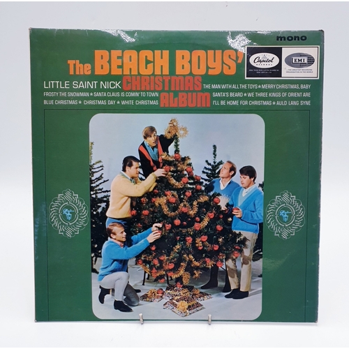 526 - VINYL ALBUMS (6) SURFER GIRL, THE BEACH BOYS. LITTLE DUECE COUPE, THE BEACH BOYS. THE BEACH BOYS CHR... 