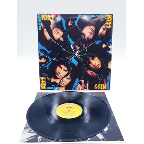 530 - VINYL ALBUM 'CRAZY NIGHTS' KISS. VERTIGO LABEL. 1987 (Vinyl Good Condition)