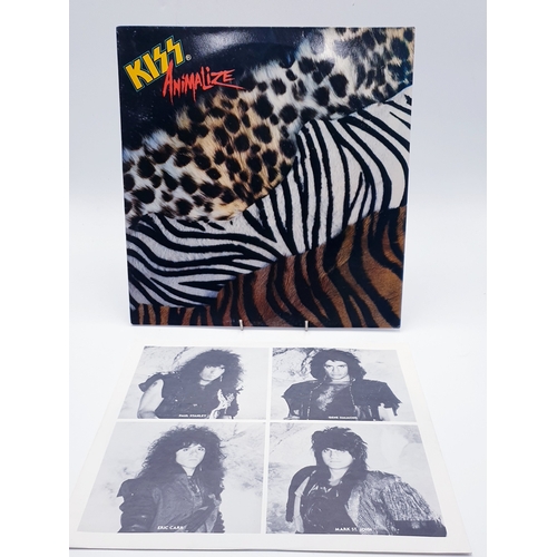 532 - VINYL ALBUM 'ANIMALIZE' KISS. VERTIGO LABEL. (Good Condition)