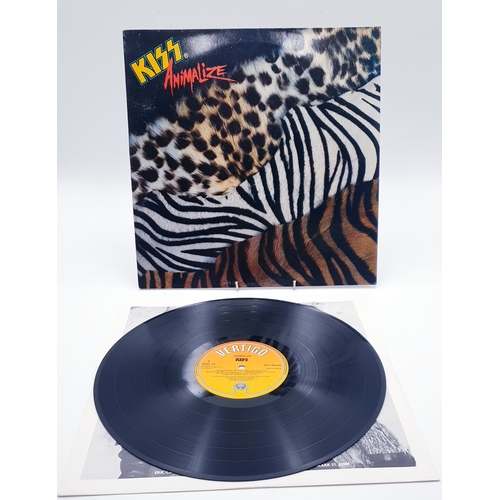 532 - VINYL ALBUM 'ANIMALIZE' KISS. VERTIGO LABEL. (Good Condition)