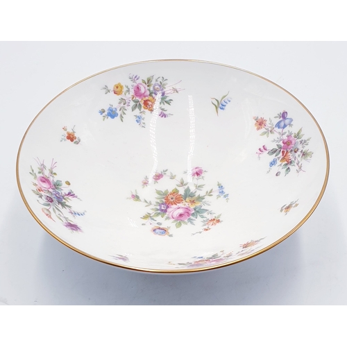 594 - MINTON CHINA Large 22cm Dia BOWL IN THE MARLOW DESIGN