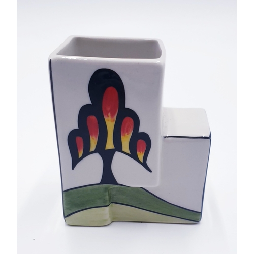 757 - LORNA BAILEY 12.5cm VASE 'CHERRY HILL' (Limited Edition Of 25 This Being No 02)  Signed By Lorna Bai... 