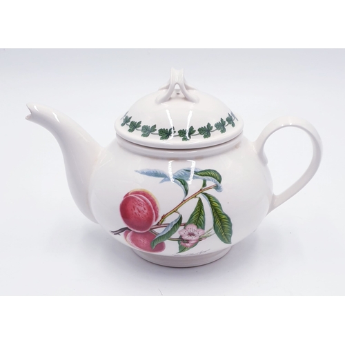 176 - PORTMEIRION TEAPOT IN THE POMONA DESIGN FROM THE BOTANIC GARDEN COLLECTION