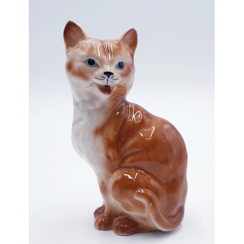 177 - SYLVAC 13.5cm MODEL OF A CAT