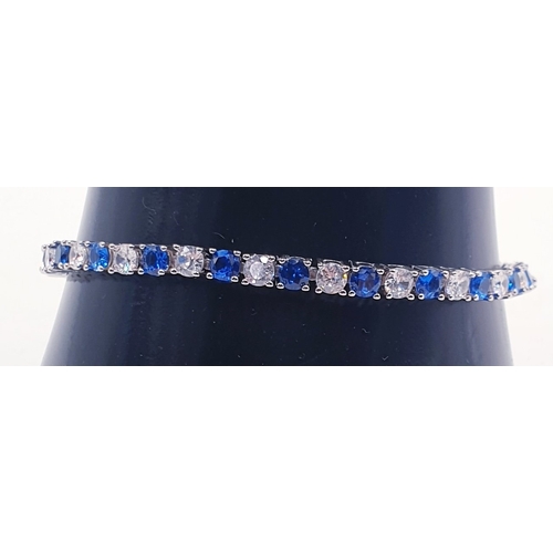 652 - SWAROVSKI CRYSTAL TENNIS BRACELET (Original Box)