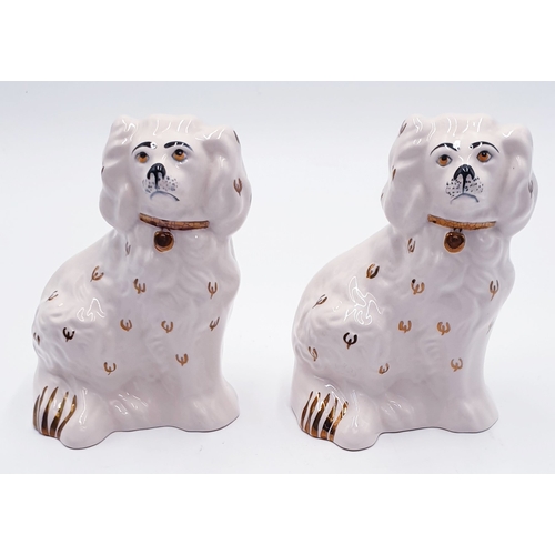 721 - BESWICK 19.1cm MODELS OF TWO OLD ENGLISH MANTLE DOGS Model No 1378/6  FROM THE  OLD ENGLISH DOGS SER... 