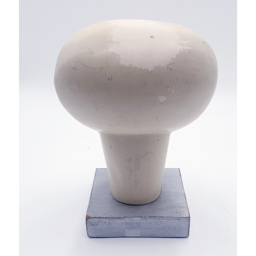 794 - CERAMIC Large 23.5cm SCULPTURE OF FACE ON PLINTH