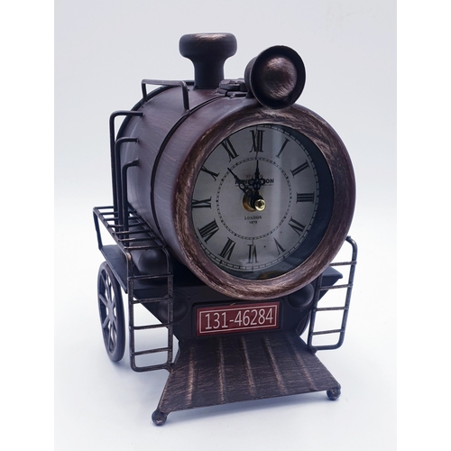 48 - KINGSTON RAILWAY ENGINE CLOCK