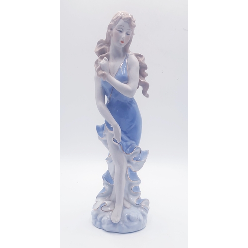 110 - SPANISH PORCELAIN Extra Extra Large 40cm CHARACTER FIGURINE OF A FLEMENCO DANCER