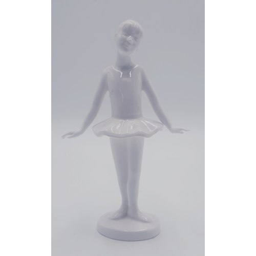 111 - COALPORT CHINA 17.8cm CHARACTER FIGURINE OF A BALLET DANCER 