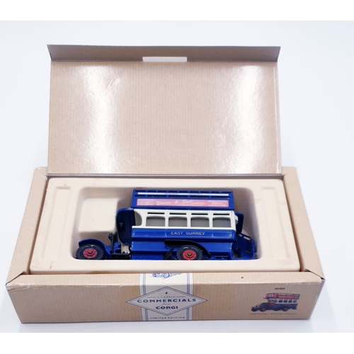 738 - CORGI DIE CAST MODEL OF A THORNYCROFT BUS (Limited Edition) (Original Box & Certificate)