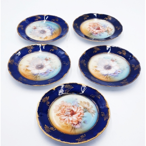 743 - GOEBEL PORCELAIN 13cm Dia PLAQUES (5)