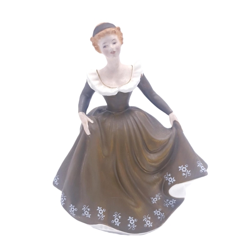 3 - ROYAL DOULTON Large 18.4cm GERALDINE (Matte) HN 2348 1972/76 Only Designed By Peggy Davies.
(Charlto... 