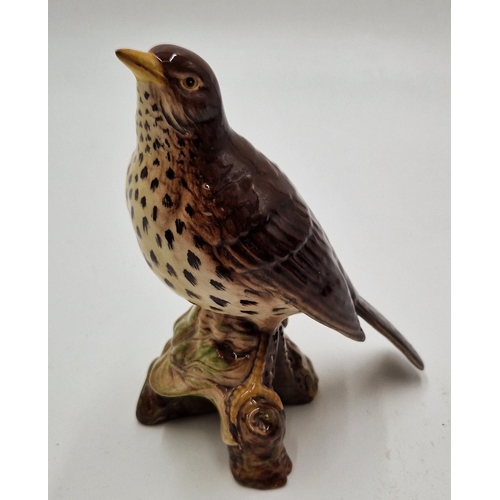 60 - BESWICK Large 14.6cm MODEL OF A SONGTHRUSH Model No 2308 1970/89 (Gloss Colourway) Designed By Mr Al... 