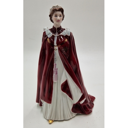 67 - ROYAL WORCESTER Large 23cm CHARACTER  FIGURINE 