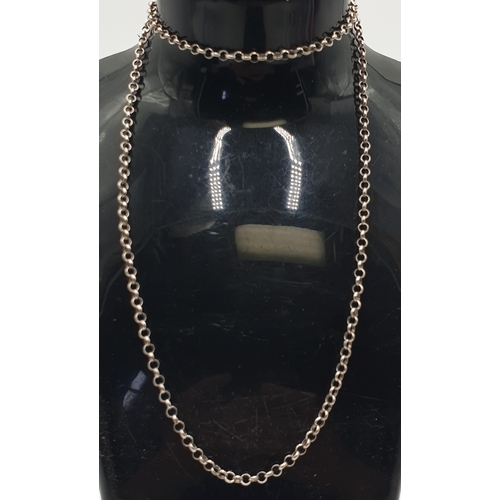 82 - SILVER (925) 50cm BELCHER CHAIN (Total Weight 6.3 Grams) (Boxed)