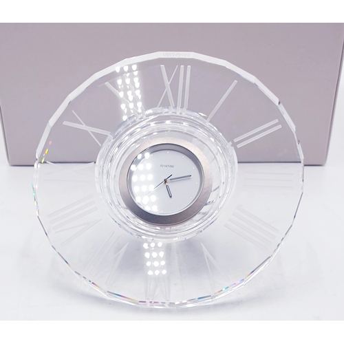 88 - SWAROVSKI CRYSTAL CLOCK 'HELIOS' (Original Box)