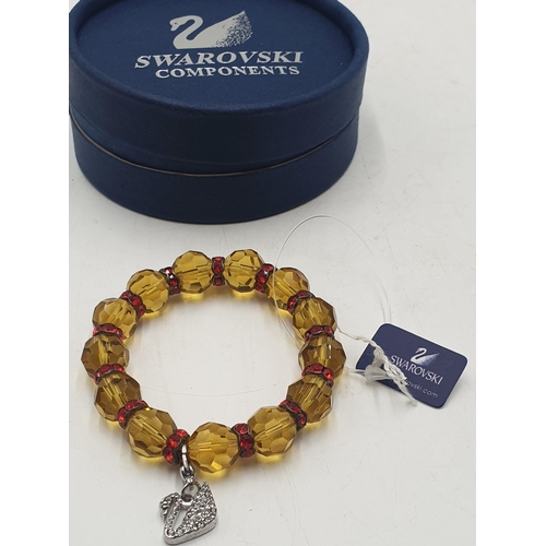 97 - SWAROVSKI COMPONENTS BRACELET (Original Box)