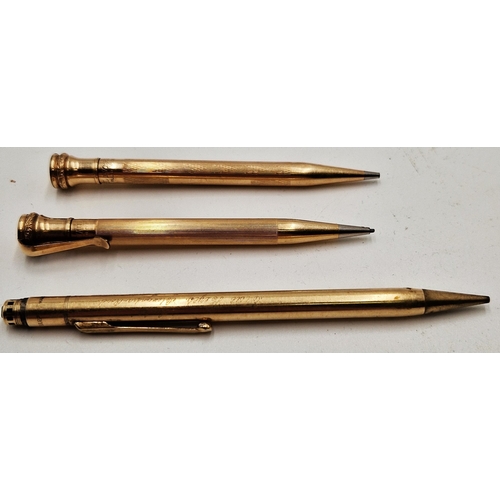 106 - WAHL EVERSHARP (G.F.) MECHANICAL PENCILS (3)  (Old)