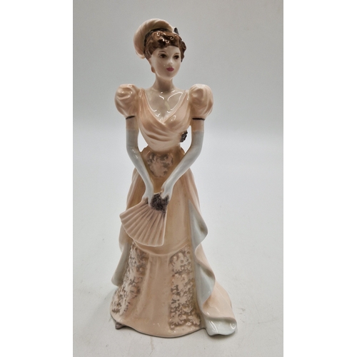 565 - COALPORT CHINA 18.4cm CHARACTER FIGURINE 