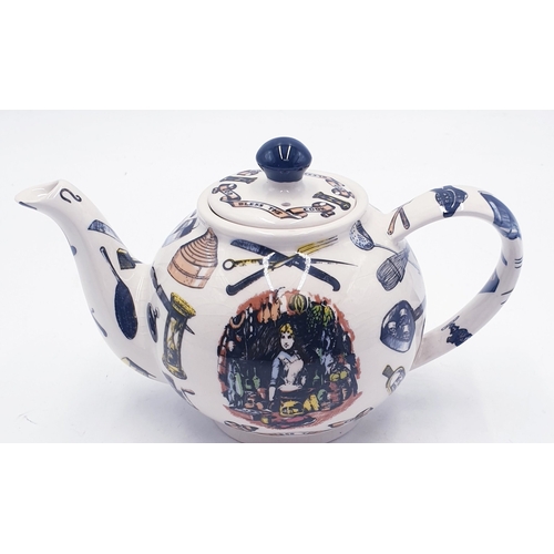 613 - PAUL CARDEW CHINA TEAPOT 