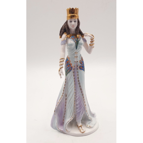 710 - COALPORT CHINA 25.4cm CHARACTER FIGURINE 