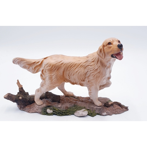 749 - ROYAL DOULTON Large 19.1cm MODEL OF A RETRIEVER (On Ceramic Base) DA 112 (Beswick Model No 3066) 199... 