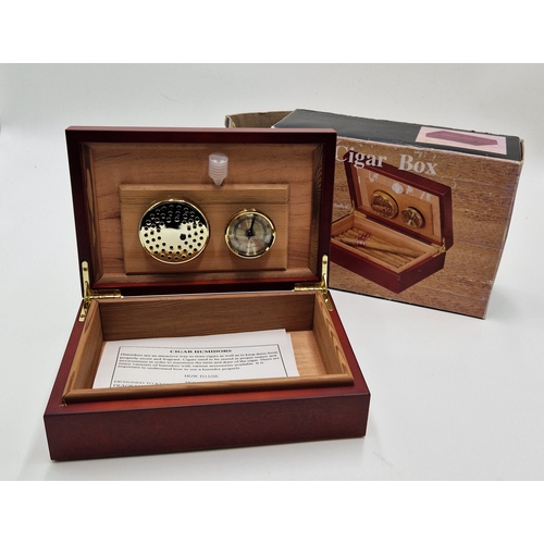 767 - CIGAR HUMIDOR (Original Box)