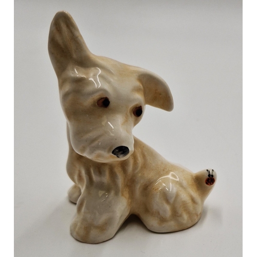 780 - BESWICK 9.5cm MODEL OF A WESTHIGHLAND TERRIER With LADYBIRD ON TAIL Model No 805 1940/69 Designed By... 