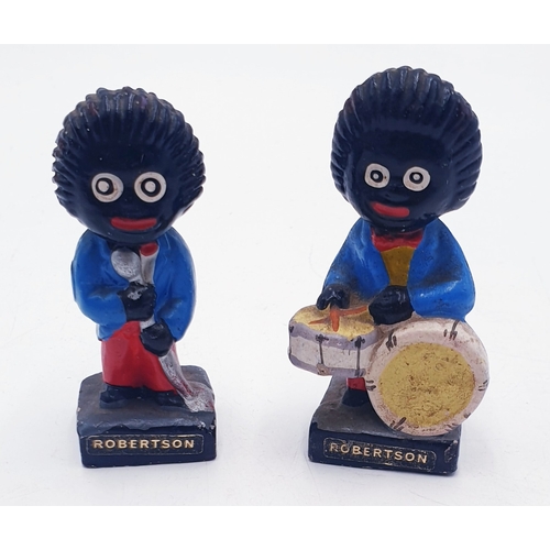 786 - ROBERTSON'S GOLLY BAND FIGURINES (2)