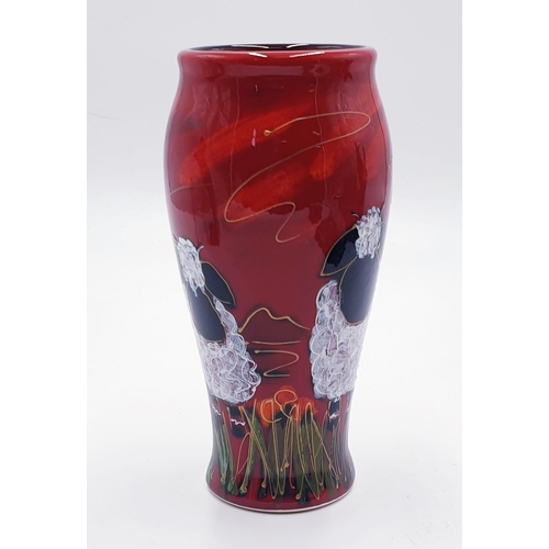 81 - ANITA HARRIS ART POTTERY 15cm BELLA VASE  