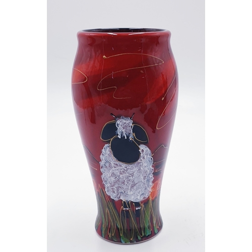 81 - ANITA HARRIS ART POTTERY 15cm BELLA VASE  