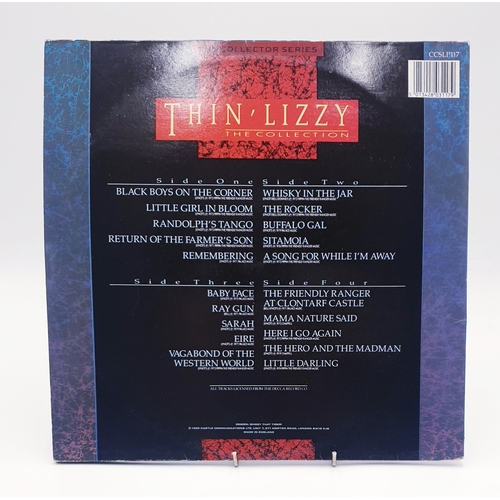 515 - THIN LIZZY VINYL DOUBLE ALBUM 'THE COLLECTION' CASTLE COMMUNICATIONS LABEL 1985 (Vinyl In Good Condi... 