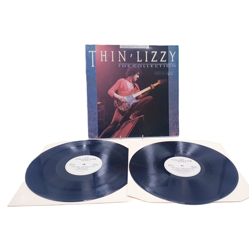 515 - THIN LIZZY VINYL DOUBLE ALBUM 'THE COLLECTION' CASTLE COMMUNICATIONS LABEL 1985 (Vinyl In Good Condi... 