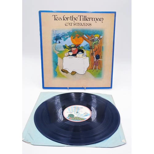 516 - CAT STEVENS GATEFOLD VINYL ALBUM 'TEA FOR THE TILLERMAN' Island Records Label 1970 (Vinyl Looks Good... 