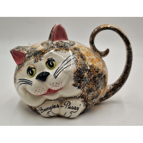 670 - CARLTON WARE TEAPOT FASHIONED AS A CAT