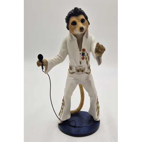 681 - COUNTRY ARTIST Large 25 cm CHARACTER FIGURINE OF A MEERKAT 