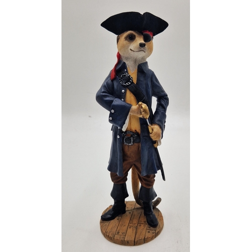 683 - COUNTRY ARTIST Large 27 cm CHARACTER FIGURINE OF A MEERKAT 