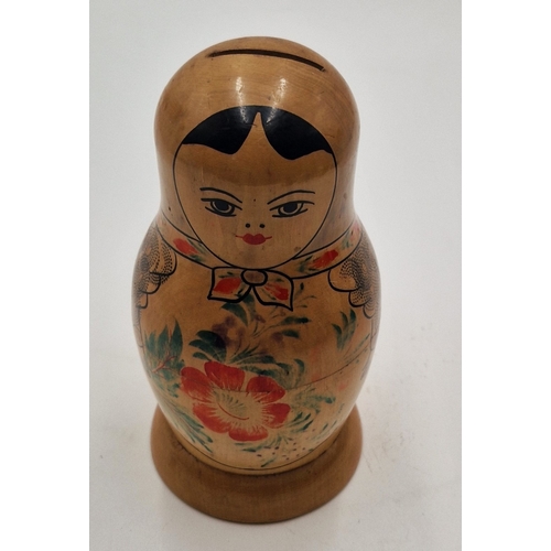 689 - U.S.S.R. DOLL MONEY BOX